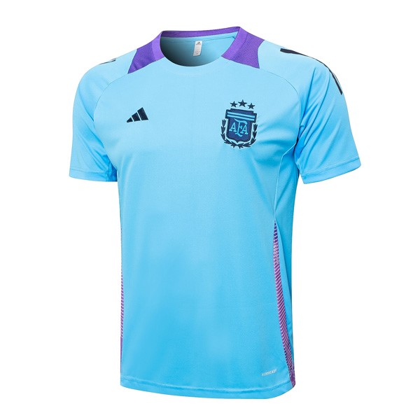 Trikot Trainingsshirt Argentinien 2024-2025 Blau Lila